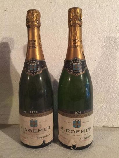 null 2 Blle CHAMPAGNE E.ROEMER 1970 - Belles