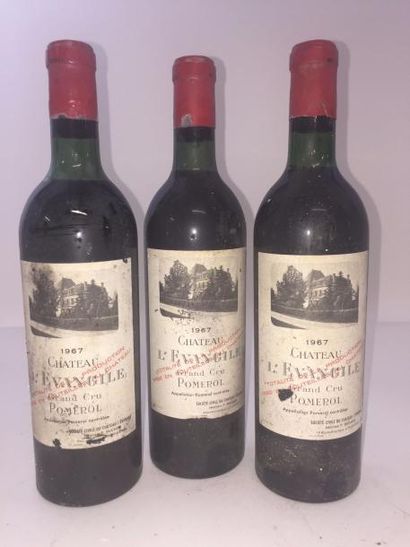 null 3 Blle Château EVANGILE (Pomerol) 1967 - Belles