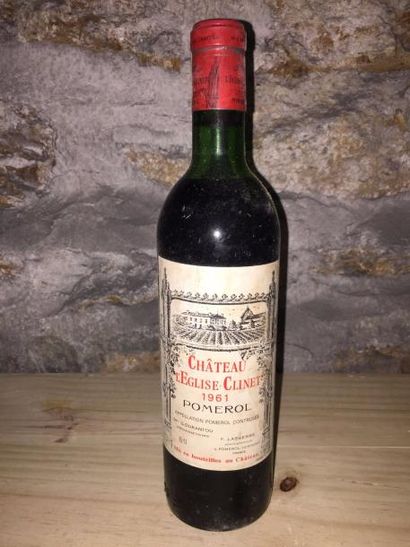 null 1 Blle Château EGLISE CLINET (Pomerol) 1961 - Très belle/TTLB