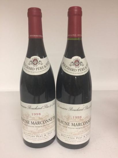 null 2 Blle BEAUNES MARCONNETS (Bouchard Père & Fils) 1998 - Très belles