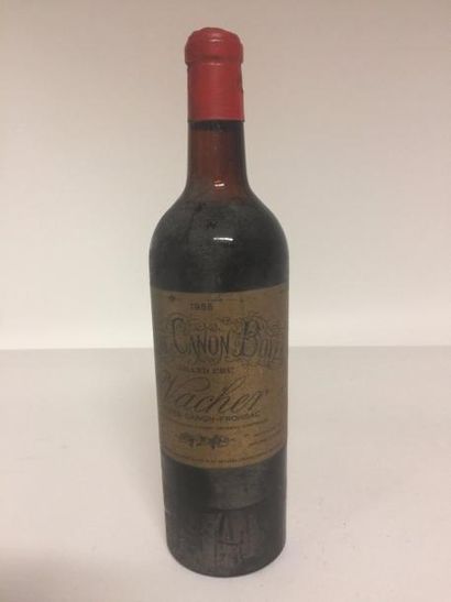 null 1 Blle Château VRAY CANON BOUCHE (Canon Fronsac) 1955 - Belle/TTLB