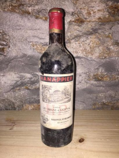 null 1 Blle Château BRANE CANTENAC (Margaux) 1952 - Belle/NMDC