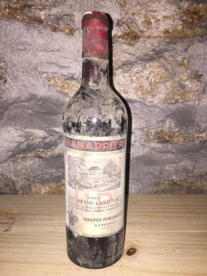 null 1 Blle Château BRANE CANTENAC (Margaux) 1952 - Belle/NMDC