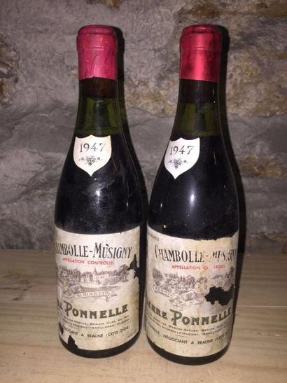 null 2 1/2B CHAMBOLLE MUSIGNY (Ponnelle) 1947 - Belles/ELA