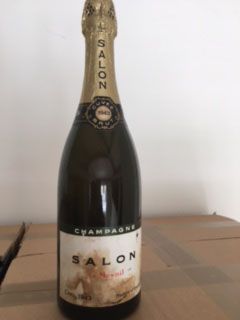 null 1 Blle CHAMPAGNE SALON à Mesnil 1943 - Très belle/étiquette tachée/Rare