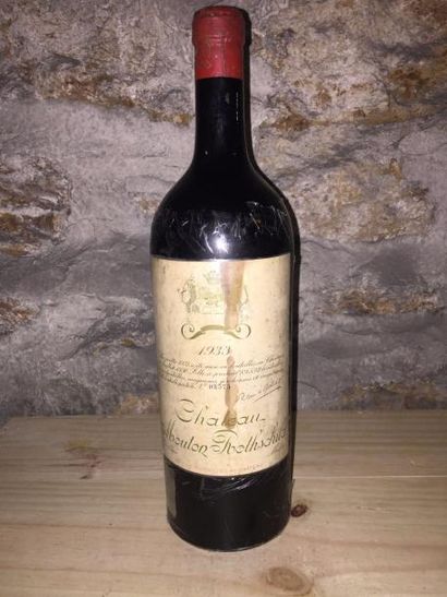 null 1 Mag Château MOUTON ROTHSCHILD (Pauillac) 1933 - Beau/Rare/CLA (voir photo...