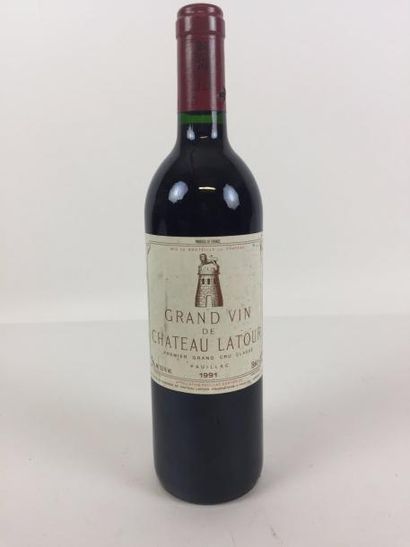 null 1 Blle Château LATOUR (Pauillac) 1991 - Très belle