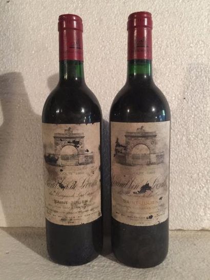 null 2 Blle Château LEOVILLE LAS CASES (St Julien) 1989 - Bon niveau/EA