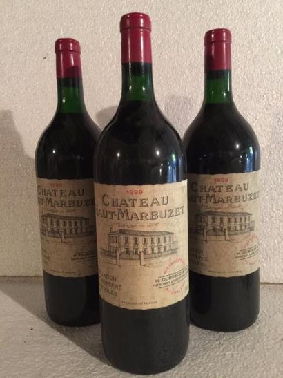 null 3 Mag Château HAUT MARBUZET (St Estèphe) 1989 - Beaux