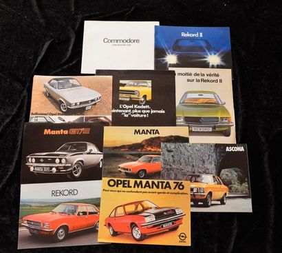 null "Catalogues Opel de 1968 à 1979" 

Volumineux lot de catalogues principalement...