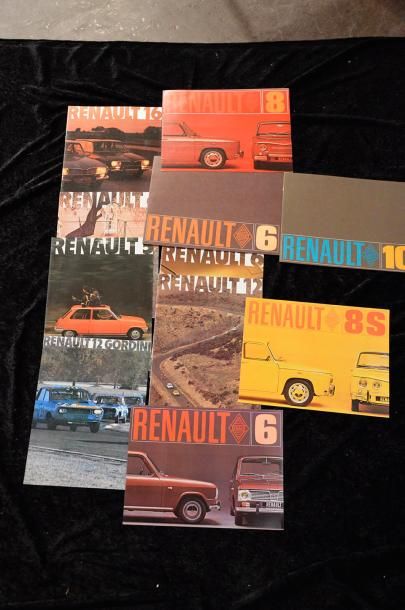 null "Catalogues Renault de 1969 à 1977"

 Incluant les modèle, R8, R12, R4, R6,...