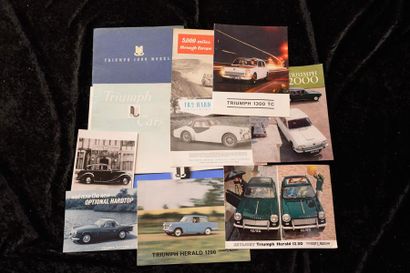 null " Catalogues Triumph de 1947 à 1984"

Les catalogues sont principalement en...