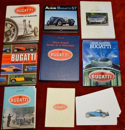 null "Livres - Bugatti" 

Ensemble de livres sur les automobiles Bugatti: "Ettore...