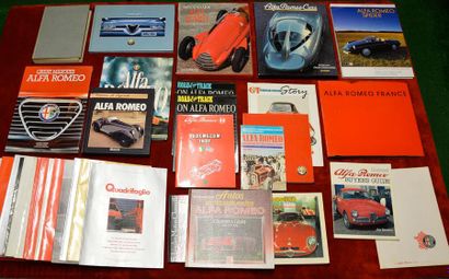 null "Livres - Alfa Romeo"

Collection de 37 ouvrages sur la marque, dont : « Le...