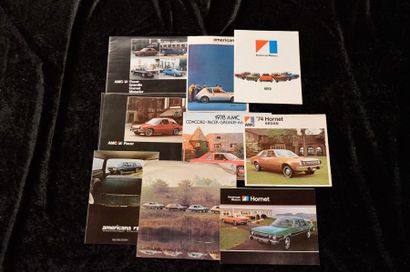 null "Catalogues AMC (Rambler) de 1956 à 1979" 

La plus part des catalogues sont...