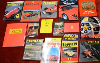 null "Livres - Ferrari"

Importante collection de 56 ouvrages consacrés à la marque....
