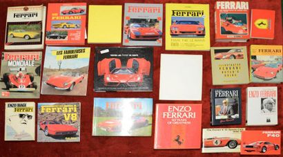 null "Livres - Ferrari"

Importante collection de 56 ouvrages consacrés à la marque....