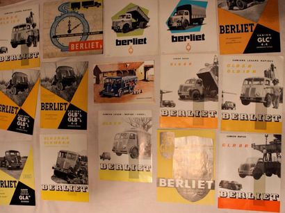 null "Catalogues Berliet, MDO, GLA, GLR, GLC, ...de 1949 à 1960"

Dépliant ""MDO...