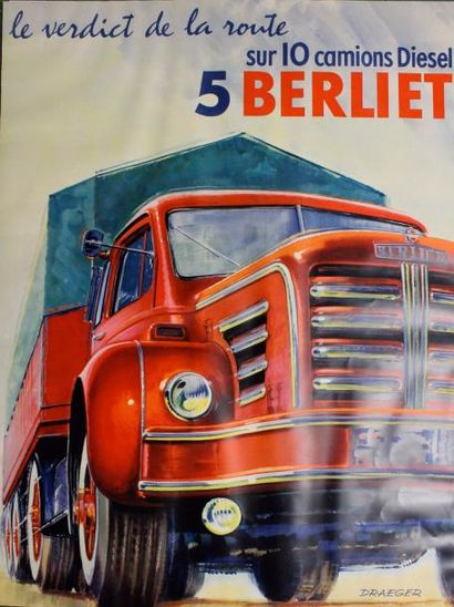 null " 10 camions Diesel 5 Berliet"

Affiche Berliet "Le verdict de la route, sur10...