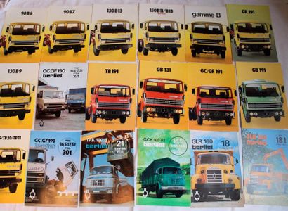 null 
« Catalogues Berliet Camions : Dauphins, GBH, les Turbos, série 100 et autres…de...