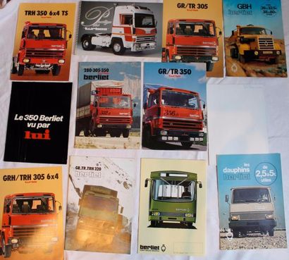 null 
« Catalogues Berliet Camions : Dauphins, GBH, les Turbos, série 100 et autres…de...