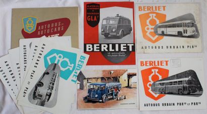 null "Catalogues: Camions Berliet, Matériel d'Incendie, Autocars, Autobus…."

Dépliant...