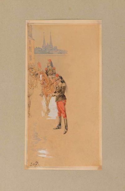 null JOB - MONTORGUEIL (Georges). Napoléon. Paris : Boivin & Cie, [1921]. —Grand...