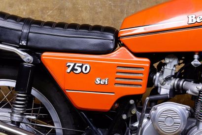 null 1976 

Benelli Type 750 SEI

Cadre n° BC6553

Carte grise française LA preMIère...