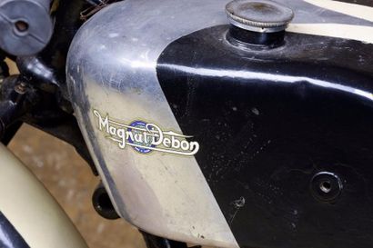  1937 
Magnat Debon type CSSB 
Cadre N°189222 - Cylindrée : 500 cc 
Moteur n° 138666...