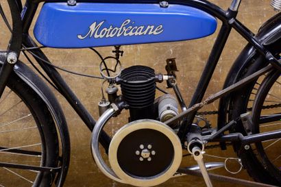  1924 
Motobecane 
type 175 MB1 
Moteur 2 temps n° 19769 
A immatriculer en collection...