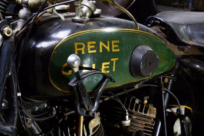  1938 
Rene Gillet Side-Car 
type G1 
Cadre n° 6912 - Moteur n° G1.6912.3.11.39 
Cylindrée...