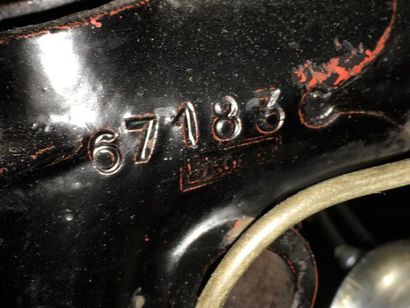 null 1938 

Bianchi type 500 

Super Sport

Cadre n° 67183 - Moteur n° 67183

Titre...
