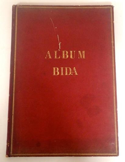 null Alexandre BIDA (1813-1895) Souvenirs de l'Egypte Album de 12 dessins de Bida...