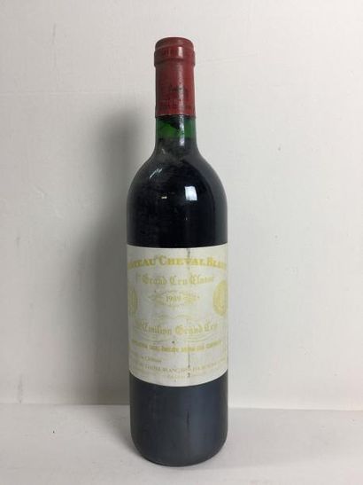 null 1 Blle Château CHEVAL BLANC (St Emilion 1er GCC) 1989 - Etiquette passée
