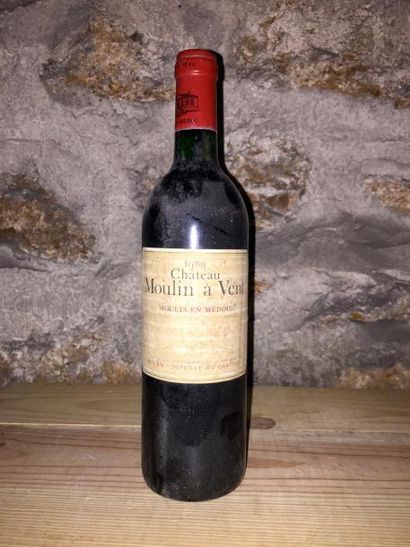 null 4 Blle Château MOULIN A VENT (Moulis) 1988 - Belles