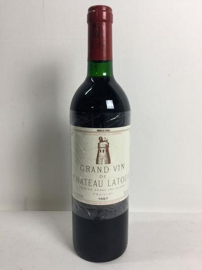 null 1 Blle Château LATOUR (Pauillac) 1987 - Belle