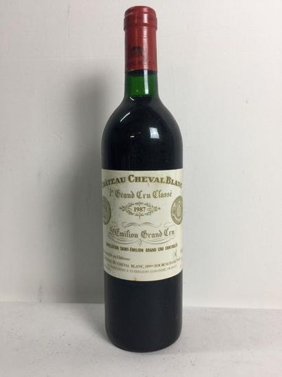 null 1 Blle Château CHEVAL BLANC (St Emilion 1er GCC) 1987 - Très belle