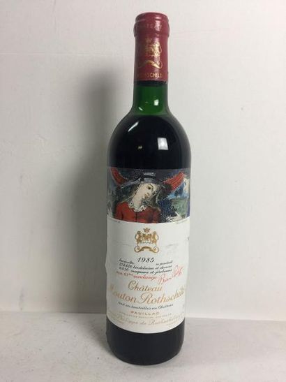 null 1 Blle Château MOUTON ROTHSCHILD (Pauillac) 1985 - Belle/TLB