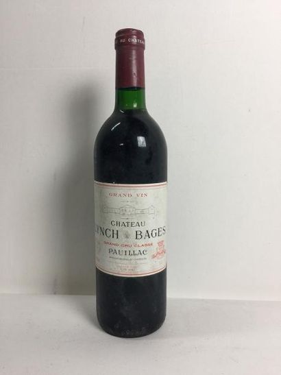 null 1 Blle Château LYNCH BAGES (Pauillac) 1986 - Belle