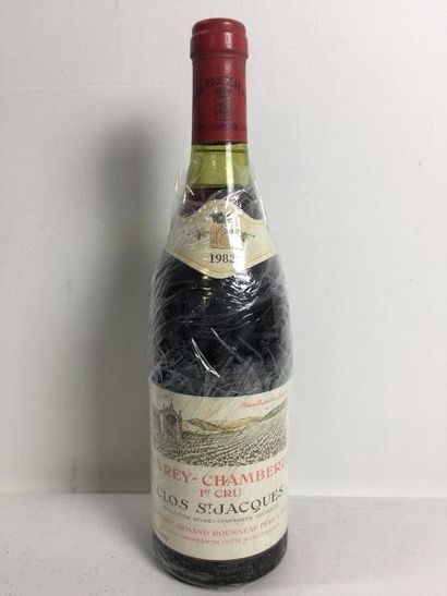 null 1 Blle GEVREY CHAMBERTIN CLOS ST JACQUES (Armand Rousseau) 1982 - Belle
