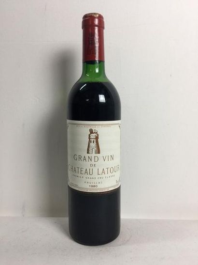 null 1 Blle Château LATOUR (Pauillac) 1980 - Epaule