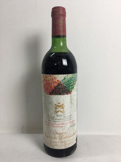 null 1 Blle Château MOUTON ROTHSCHILD (Pauillac) 1979 - Epaule