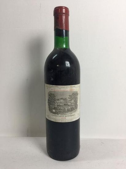 null 1 Blle Château LAFITE ROTHSCHILD (Pauillac) 1972 - Belle/BG