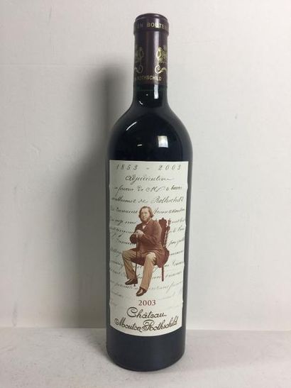 null 1 Blle Château MOUTON ROTHSCHILD (Pauillac) 2003 - Très belle