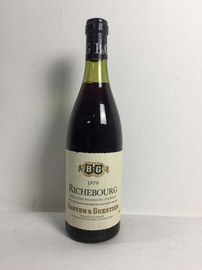 null 1 Blle RICHEBOURG (Barton & Guestier) 1970 - Très belle