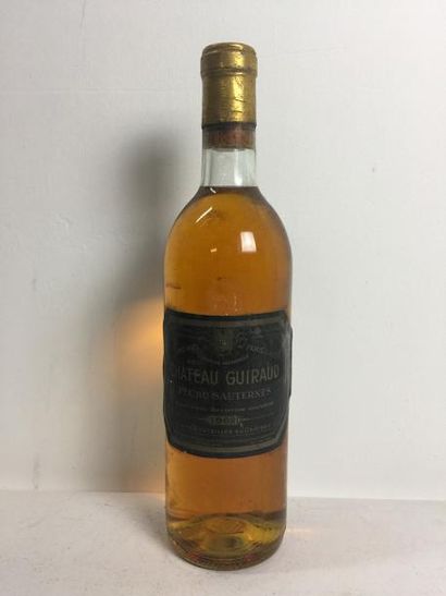 null 1 Blle Château GUIRAUD (Sauternes) 1962 - Belle