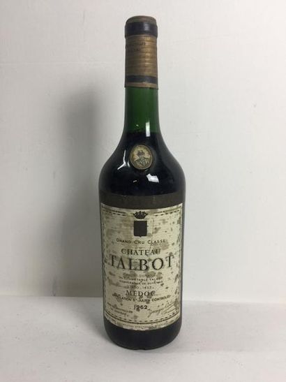 null 1 Blle Château TALBOT (St Julien) 1962 - Belle