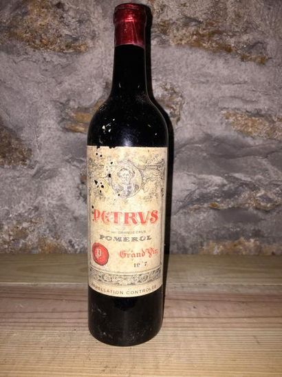 null 1 Blle Château PETRUS (Pomerol) mise Sanders 1947 - Belle