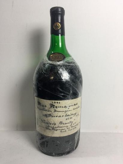 null 1 Pot (2,5l) BAS ARMAGNAC DUCASTAING RESERVE FRANZ (CBO) 1893 - Beau