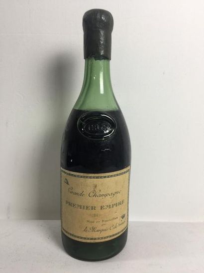 null 1 Blle GRANDE CHAMPAGNE MARQUIS DE GENET 1809 - Très belle/très rare/NLB